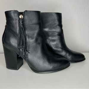Ankle boots black women size 8 1/2